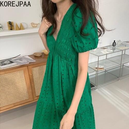 Korejpaa Long Summer Dresses