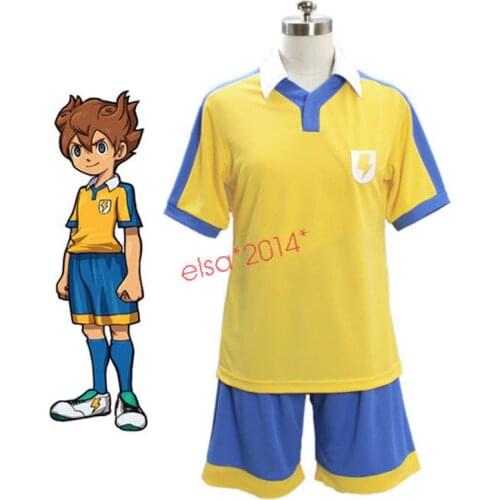Anime Inazuma Eleven Go Cosplay Wear Cloth High School Foot Uniform Jersey Cosplay Costume Men Women Outfits