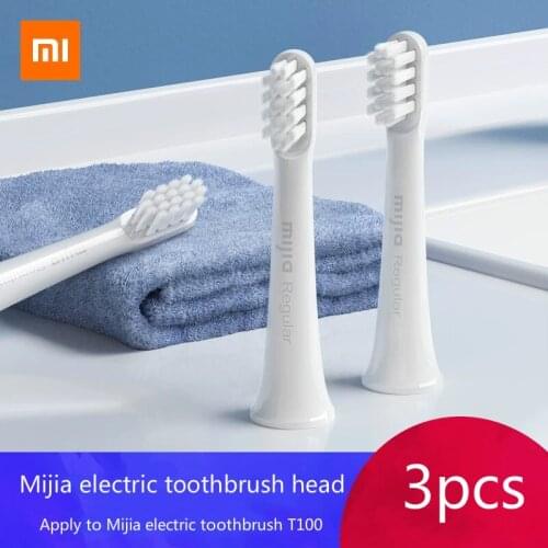 3pcs Xiaomi Mijia Replacement ToothBrush Heads for Mijia T100 Mi Smart Electric Toothbrush Waterproof Cleaning Whitening Healthy