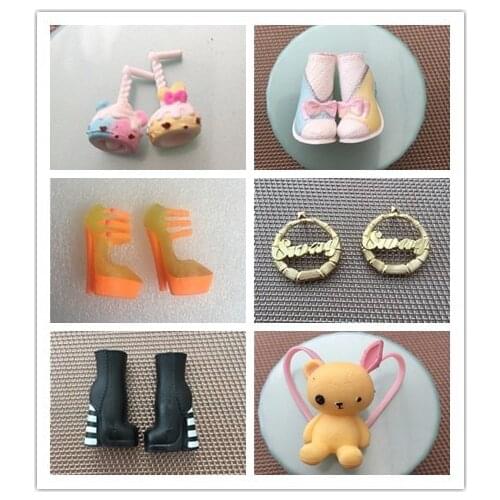 Original Big Sister Doll Accessories Girl Doll Bags Glasses Boots Clothes DIY Dressing Toy Part