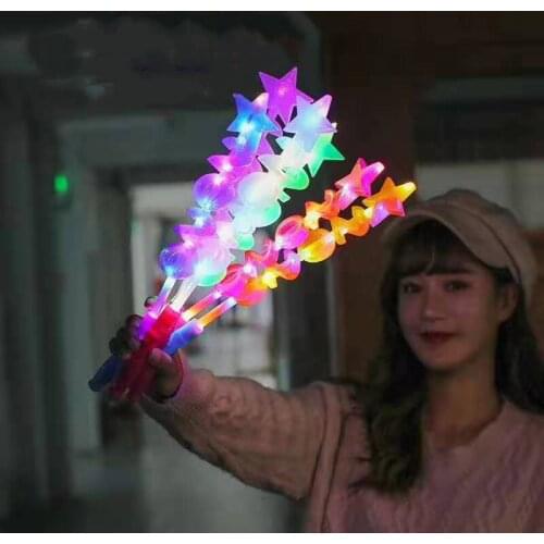 Party Celebration Home LED Glowing Sticks Concert Bar Flashing wands Light up toys Party Camping Vocal Concerts decoration