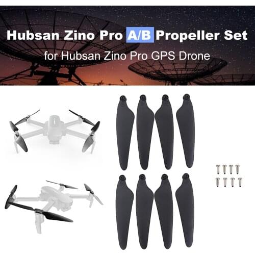 Hubsan Zino Pro A/B Propeller Set Blade Foldable Propeller Props for Hubsan Zino Pro GPS Drone Spare Parts