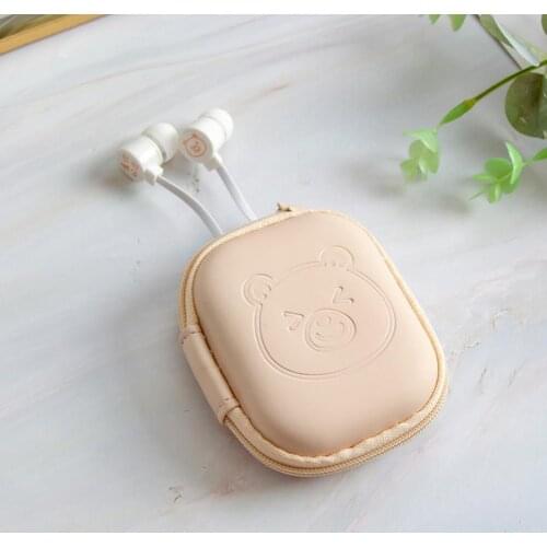 Earphone Wired Noise Reduction Cute Shape 3.5mm Jack Wired Headphone For Most Phones Tablets MP3 MP4