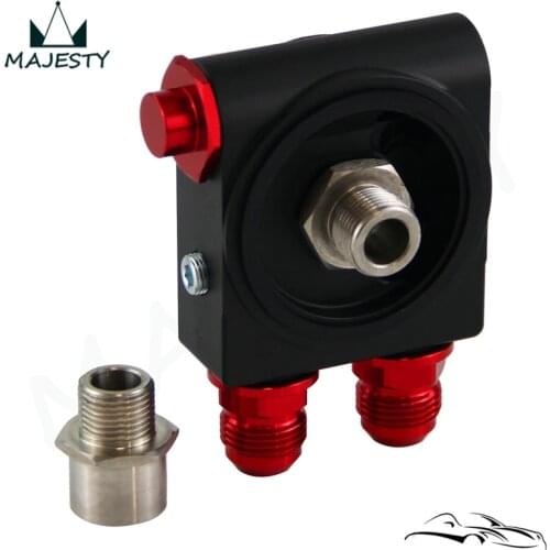 3/4" 16-UNF / M20 X1.5 AN10 OIL COOLER FILTER THERMOSTAT SANDWICH PLATE ADAPTOR