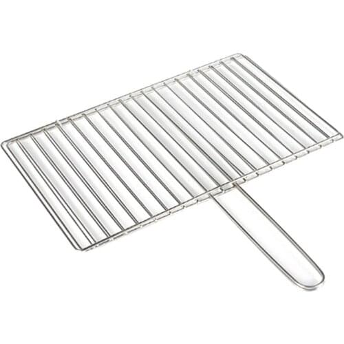 Stainless Steel Nonstick Folding BBQ Barbecue Portable Grill Grilling Basket