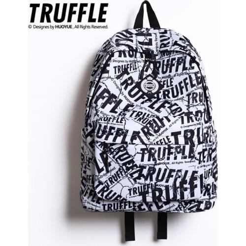 TRUFFLE backpack genuine Youth schoolbag fashion For Boys Girls things for teens women Waterproof backpack men Travelling bag