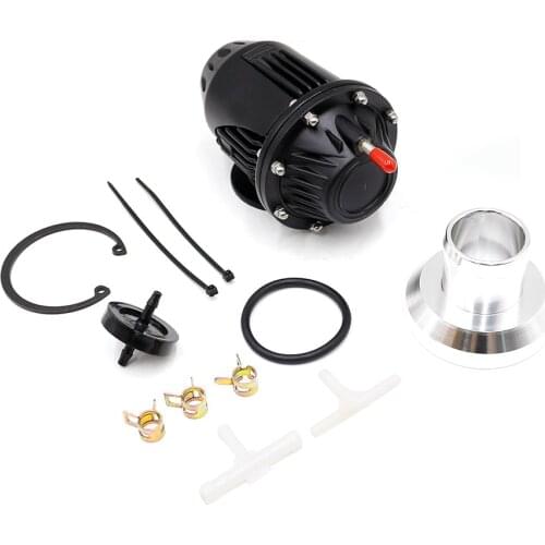 BLOW OFF VALVE BOV SQV 4 IV SSQV 4 IV Latest MODEL (Silver/Black) blow dump blow off adaptor SQV4