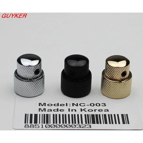 1 pcs Guitar Volume Tone Stacked Control Knobs Dual type Tricolor Optional