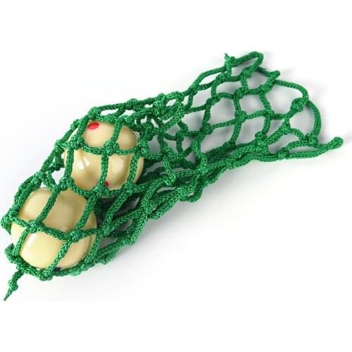6 Pieces Green Billiard Pool Snooker Table Nylon Mesh Net Bags Pockets Club Kit Snooker Accessories