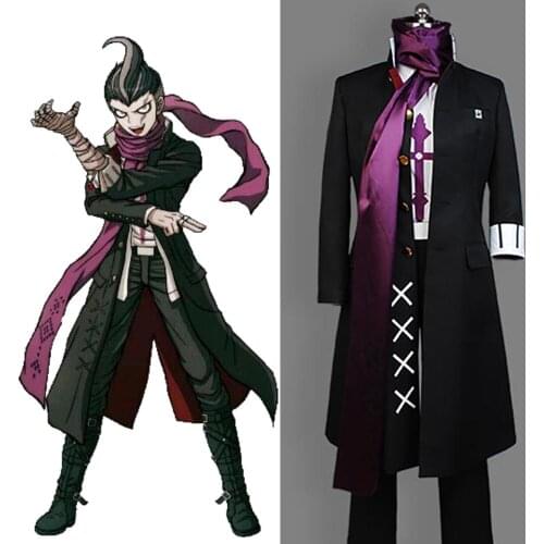 Anime Super Danganronpa 2 Gundam Tanaka Cosplay Costume Adult Full Set Halloween Carnival Cosplay Costume