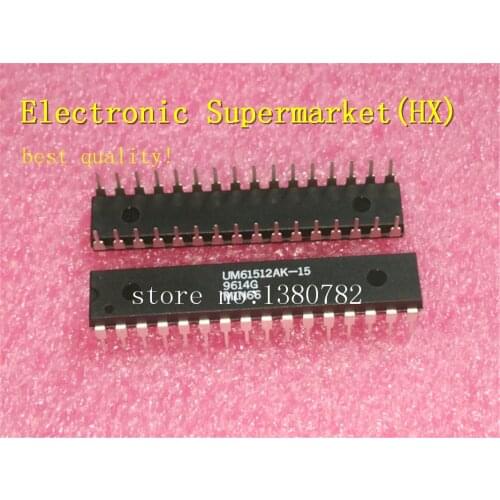 Free Shipping 10pcs/lots UM61512AK-15 UM61512AK UM61512 DIP-32 IC In stock