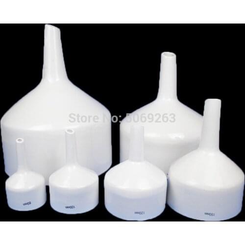 1PC 40mm to 150mm Porcelain Buchner funnel Chemistry Laboratory Filtration Filter Kit Tools Porous Funnel