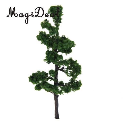 MagiDeal 1Pc 1/75 Scale Scenery Landscape Mountain Pine Model Tree for Classroom Room Garden Street Railway Building Scenery