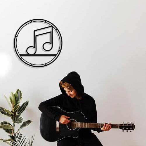 MIGNATIS Large Note Design Metal Wall Decor - Inside a FrameKitchen Wall Decor, Office, wall Decorations for Living Room