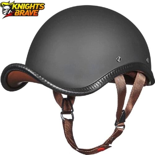 Motorcycle Helmet Unisex Retro Vintage Moto Helmet Summer Open Face Scooter Biker Motorbike Racing Riding Helmet Casque Moto