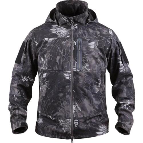 Shanghai Story Tactical Men Autumn Military Jackets Windbreaker Hooded Waterproof For man Coats