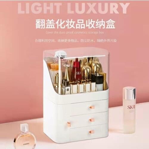 New Makeup Organizer for Cosmetic Large Capacity Cosmetic Storage Box Organizer Desktop Jewelry Nail Polish Makeup Drawer