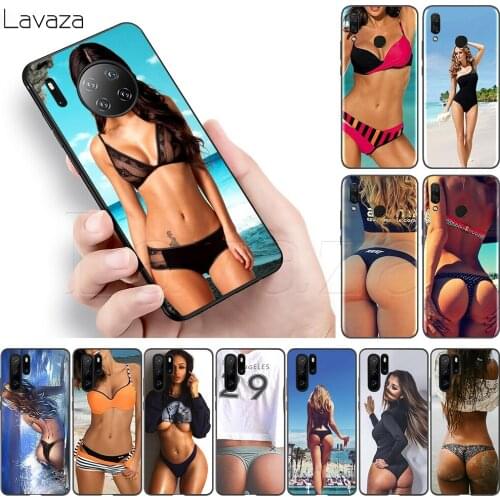 Lavaza Sexy ass Underwear Bikini Woman girl Silicone Case for Honor Note 6A 7A 7X 8A 8X 8C 9 9X 10 20 20S 9A 10X Y6P Pro Lite