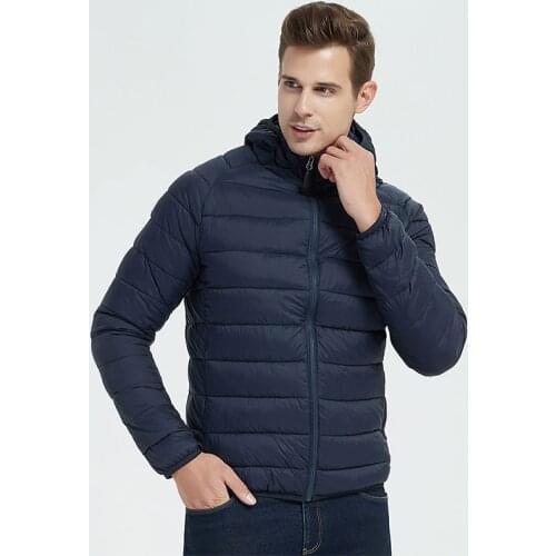 Thoshine Men's Parkas With A Hood
