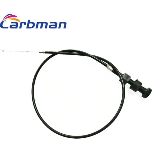 Carbman Pull Choke Cable Throttle Assembly for Yamaha PW50 PW 50 Motorcycle Pit Dirt Bike Motorcycle Spare Parts