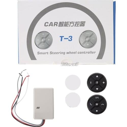 Universal Car Steering Wheel DVD GPS Wireless Smart Button Key Remote Control DropShip