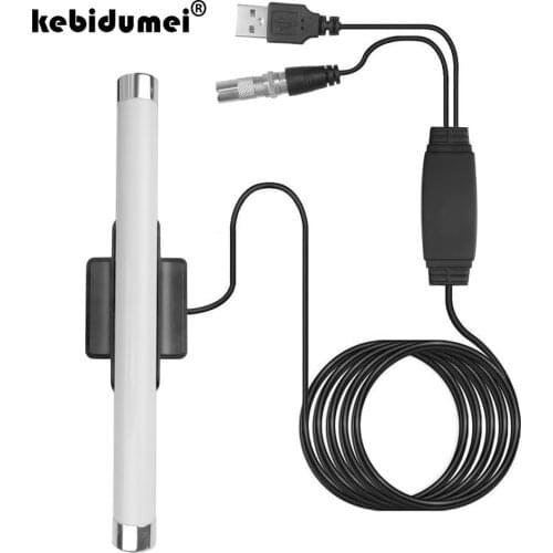 High Gain 36DB Amplifier Signal Booster Satellite Signal Receiver HD Digital TV Antenna Indoor for DTV/HDTV LED Light Design