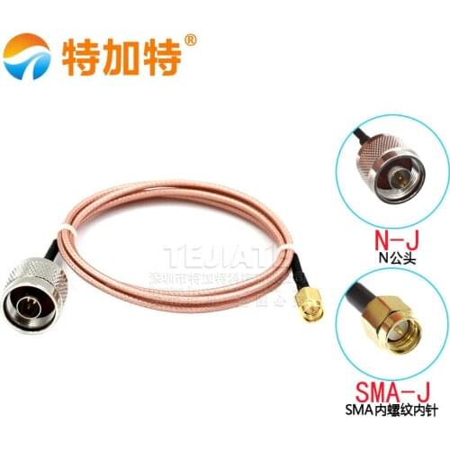 1PCS TEJIATE N Bent Male/Female Header To SMA Male Header RF Coaxial Cable Jump Wire SMA-J N-J N-K N-JW RG316 Wire 0.08~2M
