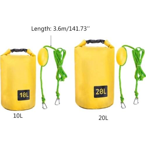 2 in 1 Sand Anchors & Waterproof Dry Bag with Adjustable Buoy for Kayak Jet Ski Dropship