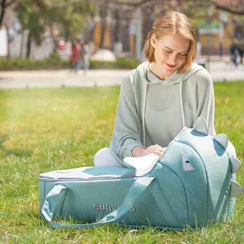 2020 Hot Sale Baby Nest Bed Portable Crib Travel Bed 80*45 Infant Toddler Cotton Cradle for Newborn Baby Bed Bassinet Bumper