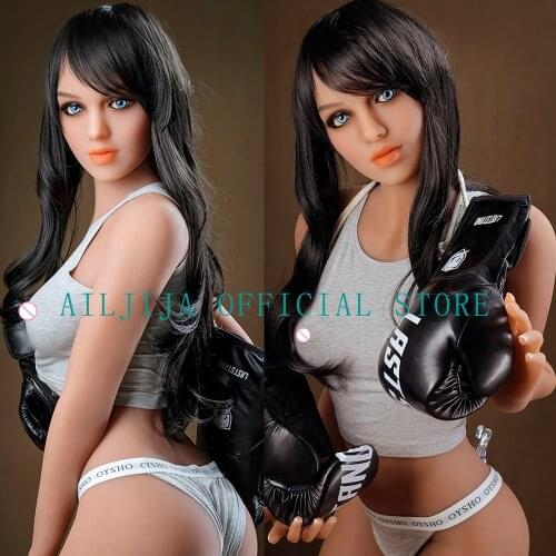 AILIJIA European Sex Dolls 166cm C Cup Male Masturbation Sex Toys 3D Hands Free Oral Anal Vaginal 3 Holes Love Dolls for Men Sex