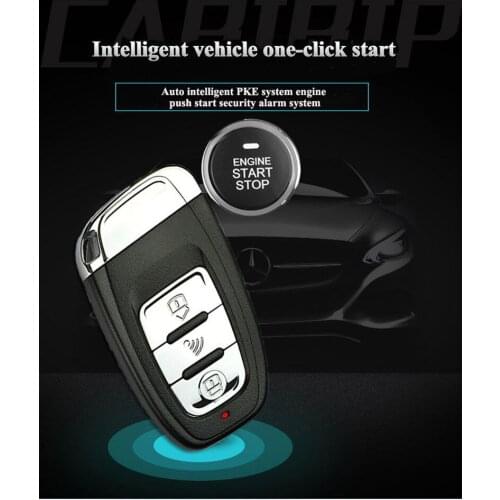 Car security system car alarm for toyota central locking with remote start and alarm keyless entry system for vitz start stop