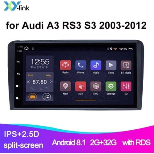 Car Multimedia Player For Audi A3 RS3 S3 2003-2012 Android 8.1 Radio autoradio Navigation GPS system electronics accessories