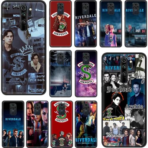 Riverdale Tv Show Case For Xiaomi Redmi Note 9S 9 8 10 Pro 7 8T 9A 9C 8A 7A 6 6A Black Soft Phone Cover 9T K40 Funda Coque Shell