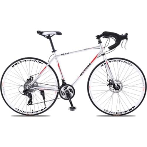 700c aluminum alloy road bike 21 27and30speed road bicycle Two-disc sand road bike Ultra-light bicycle