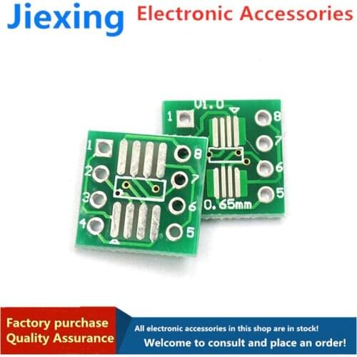 SOP8 SSOP8 TSSOP8 SMD to in-line adapter board DIP PCB conversion board (20 pcs)