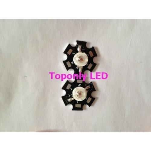1w 585-595nm yellow color high power led lighting beads with star PCB DC2.0-2.6v 350mA DIY led component parts 200pcs/lot