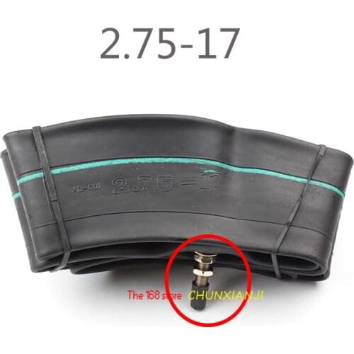 High quality Motorcycle Tire Tube 2.75-17 3.00-17 2.75 x 17 17'' tyre inner tube for Off Road Knobby Motorcycle Dirt Bike