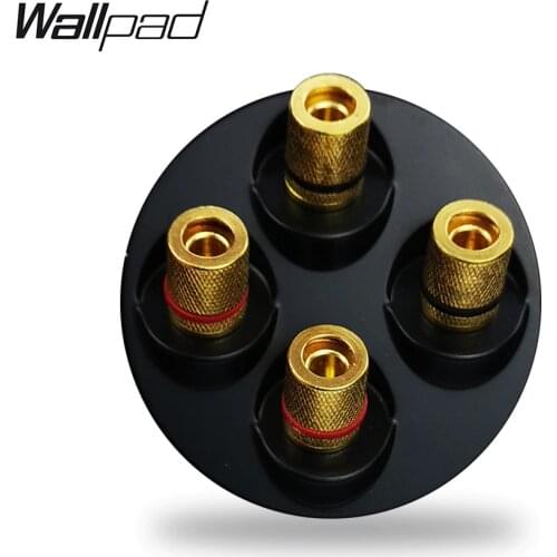 5 Colors L6 Audio Speaker Phono 4 Pin Banana Socket Module Outlet Wiring DIY Free Combination