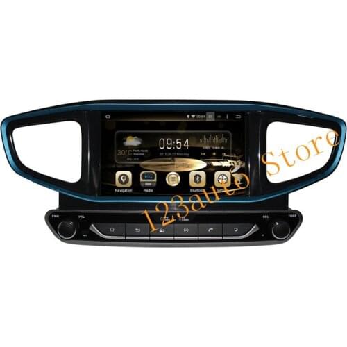 8 inch Android 9.0 eight Octa core Car CD DVD GPS Player NAVIGATION AUTO for Hyundai Ioniq Hybrid 2016~2017 LHD RHD radio stereo