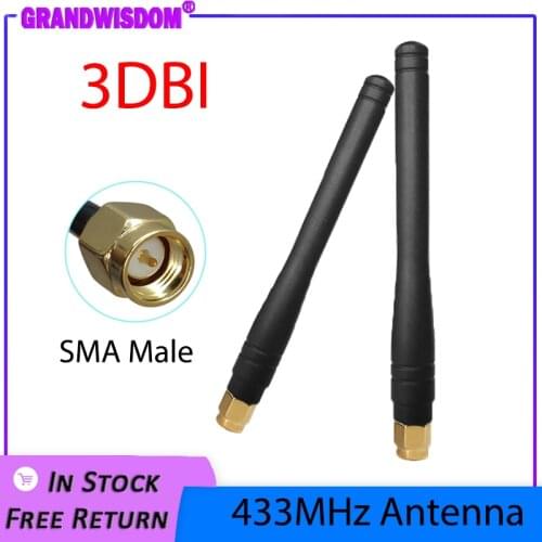 433mhz antenna lora antena cellular booster car para modem crc9 hf telephone longo alcance cellular signal router lte 433