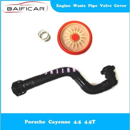 Baificar Brand New High Quality Engine Waste Pipe Valve Cover Waste Valve Repair Kit for Porsche Cayenne 4.5 4.5T