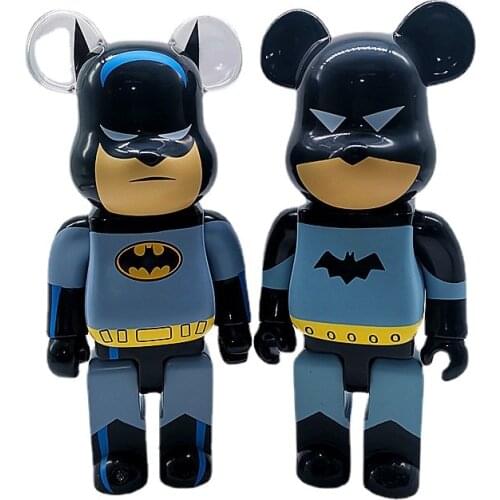 Bear@bricklys 28cm 400% Bearbricklys Pvc Action Figures Man Bear Dolls Decoration Models Friends Toys Christmas Gifts