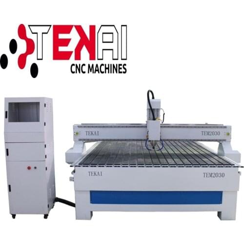 TEKAI cast iron body cnc router 2030 milling machine for wood multifunction woodworking machine hobby cnc wood router