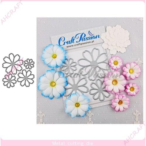 Flowers set Metal Cutting Dies for DIY Scrapbooking Photo Album Decorative Embossing Paper Card Crafts Die 2021