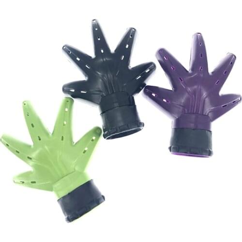 Hand Shape Plastic Hair Diffuser Professional Hairdressing Salon Hairstyling Dryer Accessories For Curly Hair Create Fluffy Hair