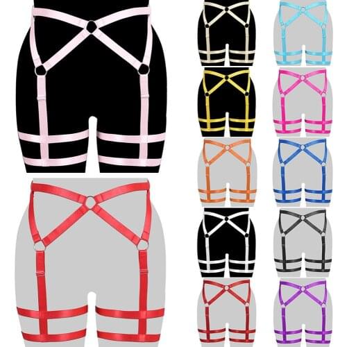 Garters Sword Belt Gothic Harness Bra Punk Accessories Plus Size Lingerie Busty Womens Tops Rave Outfit Festival Clothing