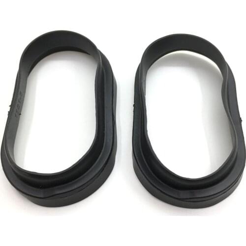 2PCS Motorcycle Ram Air Intake Tube Rubber Motorbike Parts Accessories Intake Tube Seal Rubber For Suzuki GSXR 600 GSXR750/1000