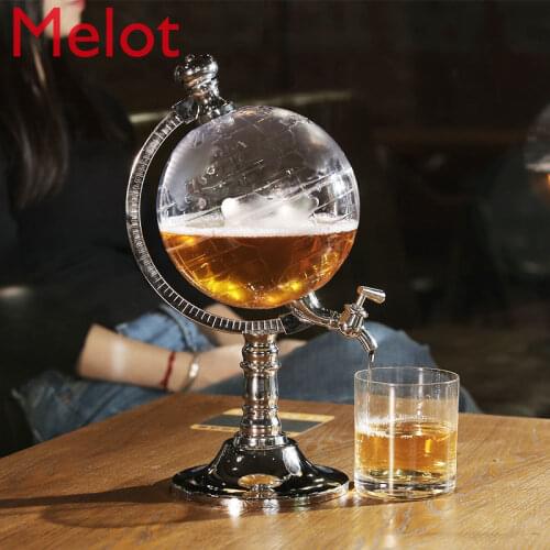 High-End Luxury Home Bar Earth Instrument Wine Container Modern Liquor Divider Beer Machine Wine Tower Bar Only Wine Barrel