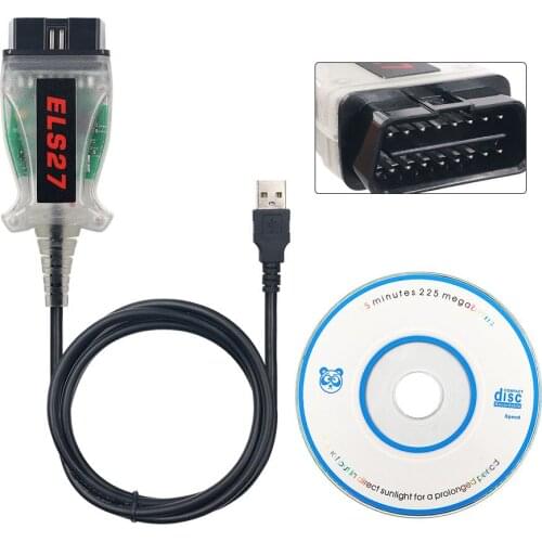 High quality ELS27 FORScan Scanner FT232RQ for Ford car brush hidden detection line auto diagnostic tool cable els 27 free ship