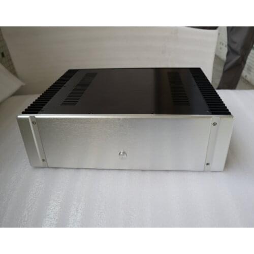 ZEROZONE Aluminum Enclosure DIY Class A Power Amplifier chassis 430*130*361mm L7-23